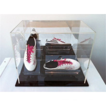 Original Footwear Retail Store Single Pair Running Shoes Small Clear Acrylic Cube Display Boxes